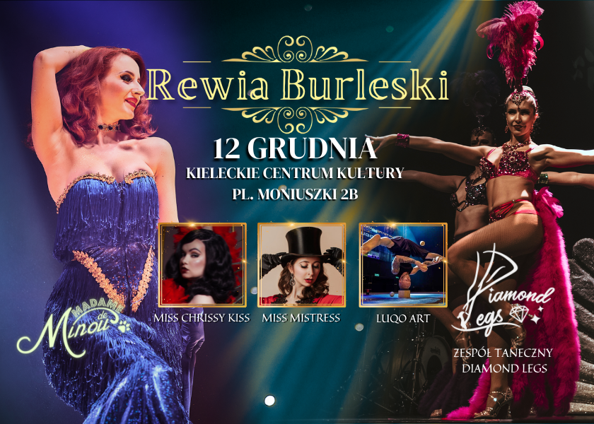 Rewia Burleski od Madame de Minou 12.12.2024 KIELCE